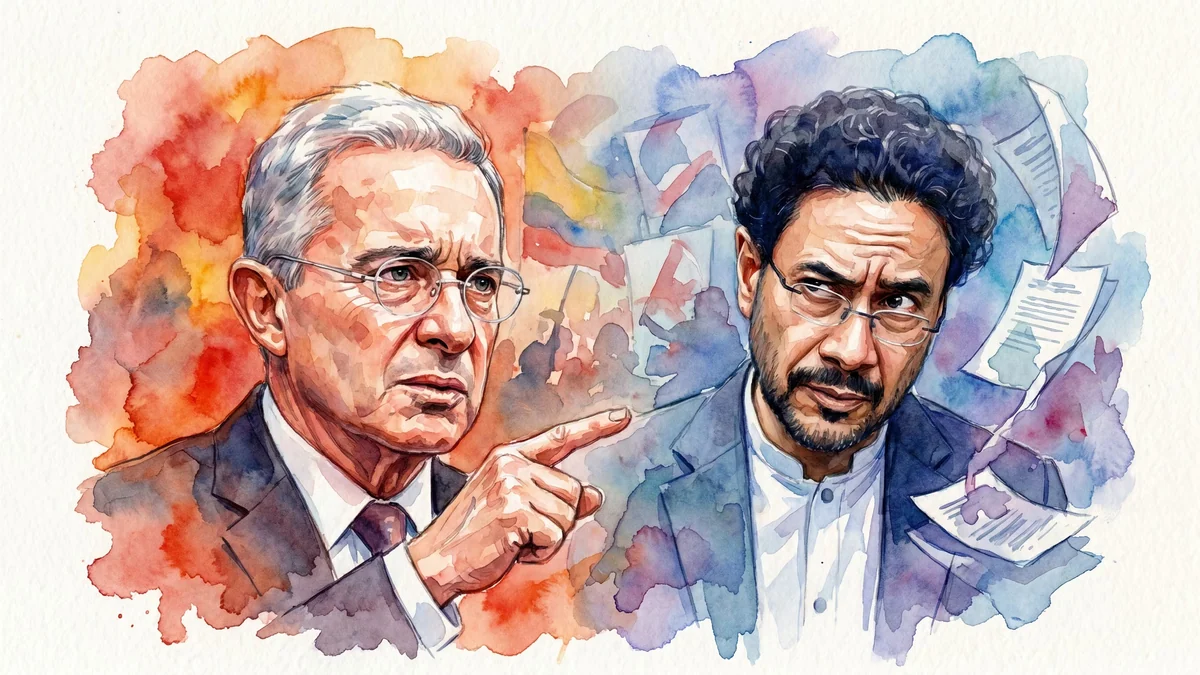 Álvaro Uribe acusa a Iván Cepeda de ocultar su programa presidencial ante una posible derrota en segunda vuelta: “La intención de atraer electores”