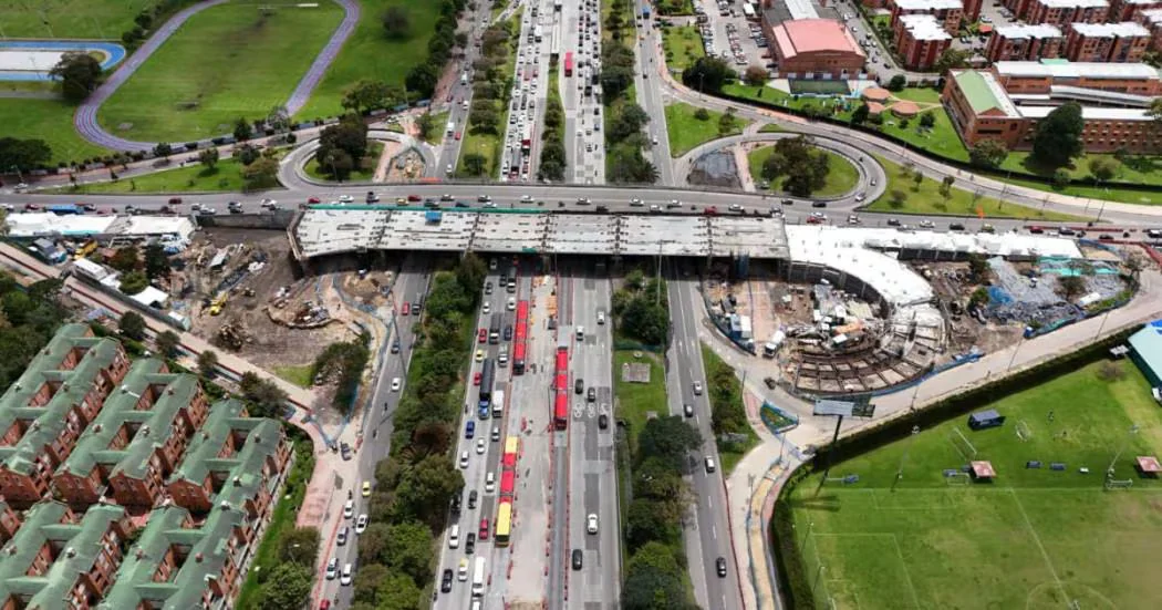 Puente de la calle 153 con Autopista Norte alcanza el 98% de avance: IDU espera habilitarlo a finales de julio