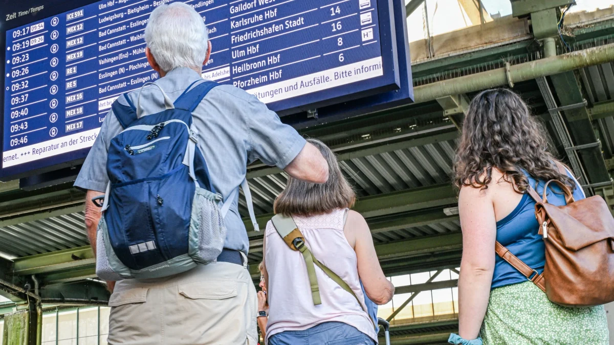 DB-Chaos: Ein Zug kommt erst mit sechs Tagen Verspätung an