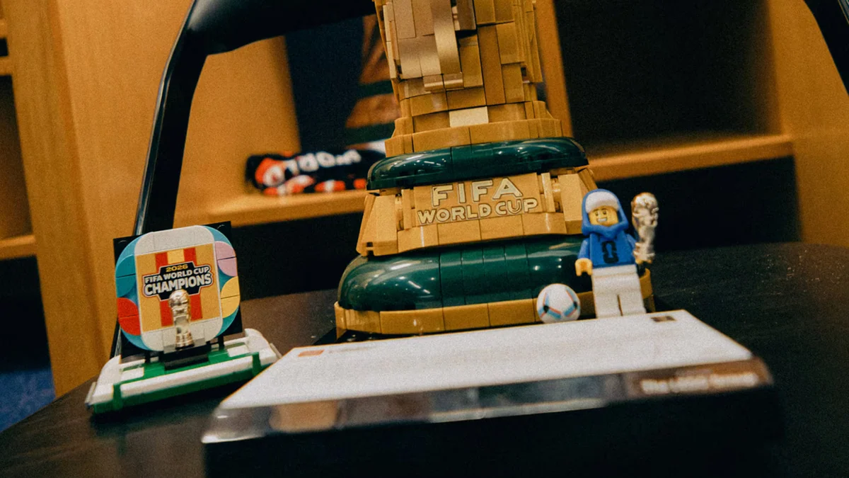 Lego celebra la victoria de España con una exclusiva edición 'Campeones' de la Copa del Mundo