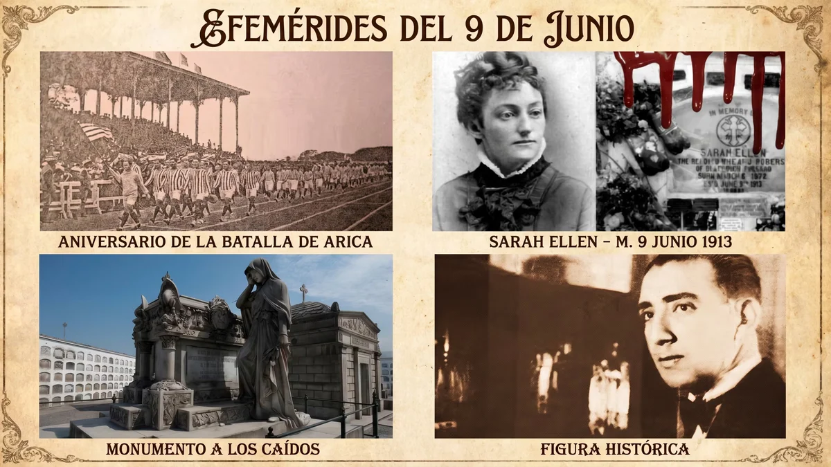 ¿Qué pasó un 9 de junio en el Perú?: el día que muere Sara Hellen, nació el Atlético Chalaco y el Presbítero Maestro se convirtió en museo