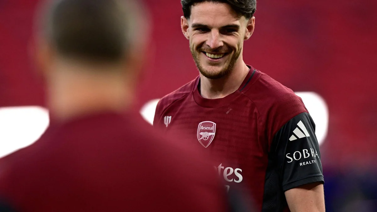 Declan Rice, el "faro" del Arsenal para Arteta: 2.136 pases, 120 millones de valor y 'fichado' por Wenger cuando era juvenil