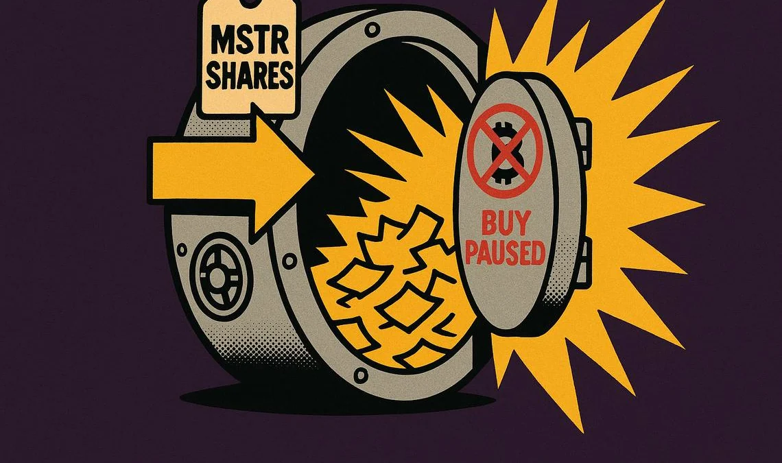 Vendita azioni Bitcoin Strategy per $263M: cash a $3,2 miliardi, zero BTC comprati