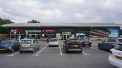 Eight-year-old among three injured after car crashes at M4 service station