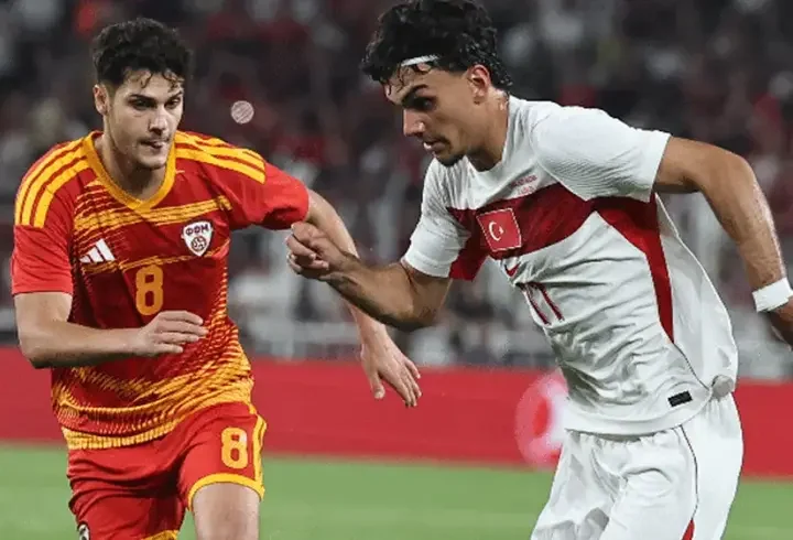 A Milli Takım'dan bol gollü prova! Milliler, Kupası öncesi Kuzey Makedonya'yı farklı geçti