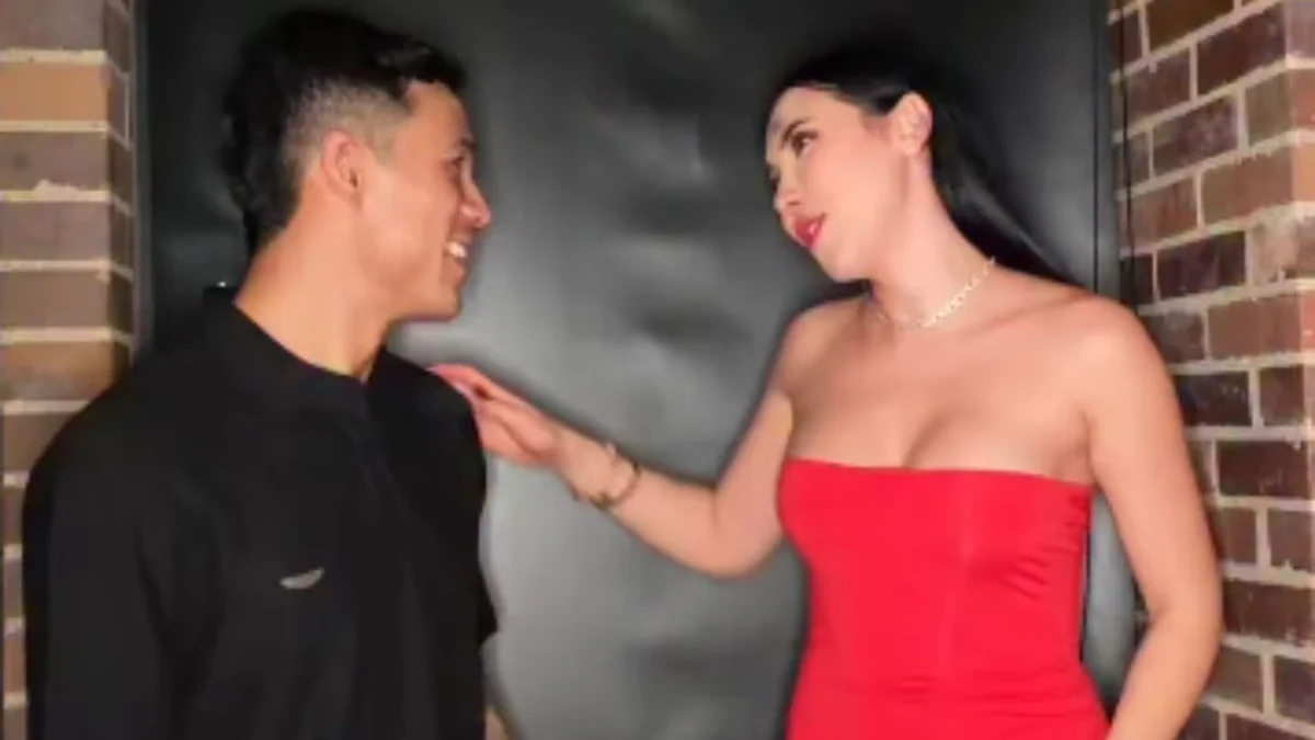 Él es Escro, el hombre al que Aida Victoria Merlano le dio apasionado beso en plena transmisión en vivo: “Ay Escro”