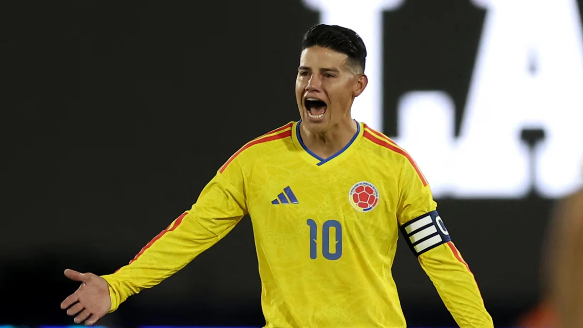 James Rodríguez pidió a los periodistas “buena energía” y apuntó contra la grama de El Campín luego de la despedida de la selección Colombia