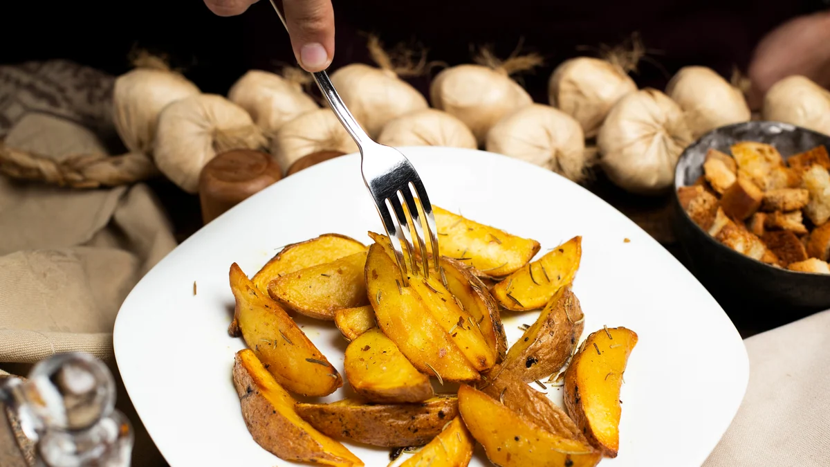 Cómo hacer patatas gajo tipo deluxe al horno: una guarnición más saludable, crujiente y con mucho sabor