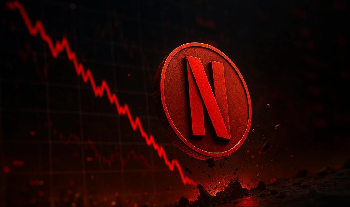 Azioni Netflix, tre timeframe confermano il ribasso: si rischia area 78$