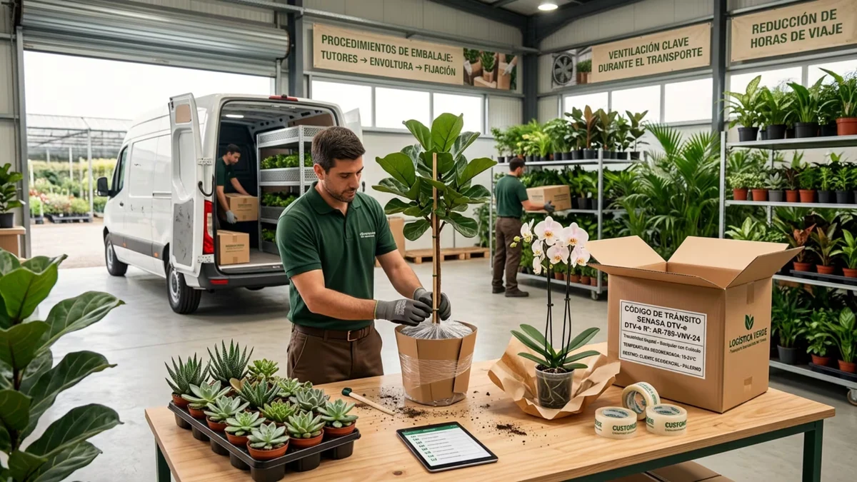 De un vivero a tu casa: la logística detrás del boom de las plantas