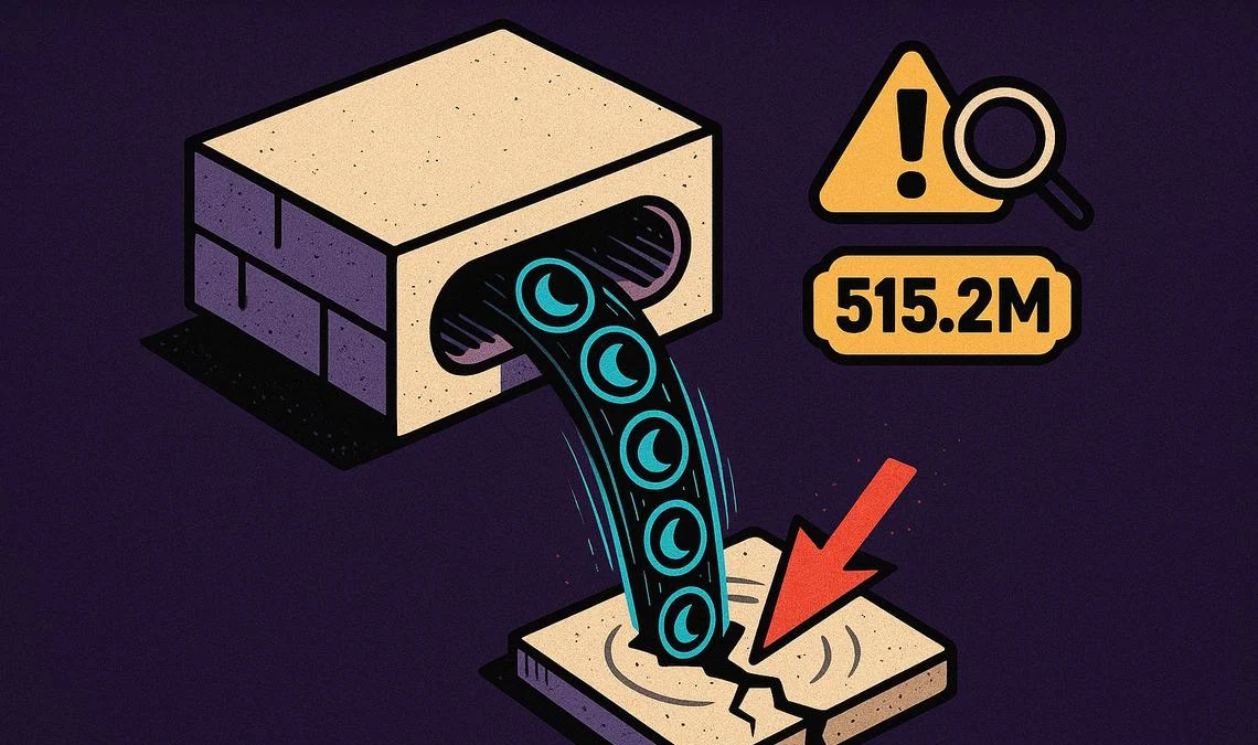 Trasferimento token NIGHT: 515 milioni svuotati in 8 minuti, prezzo giù del 50%