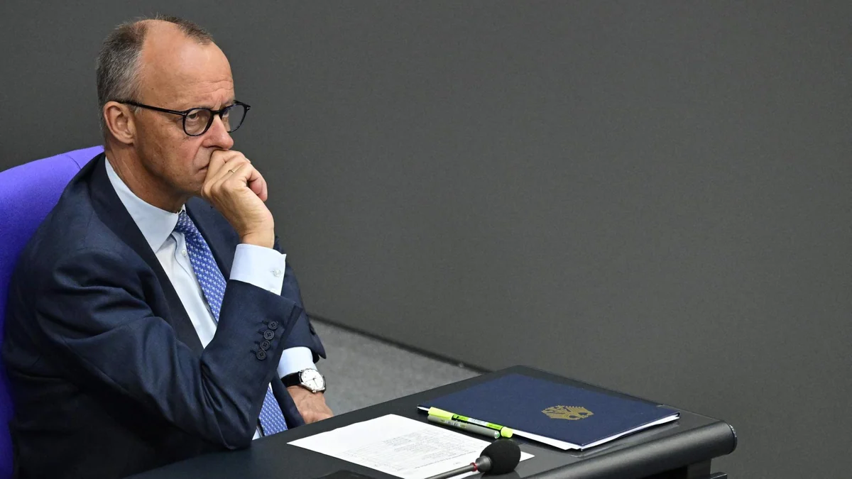 Regierungserklärung: Der Kanzler versucht sich als Mutmacher