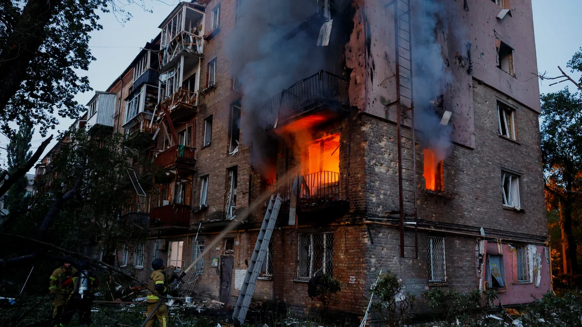 Una nueva oleada de misiles balísticos rusos golpea Kiev: es el tercer ataque a gran escala en menos de una semana