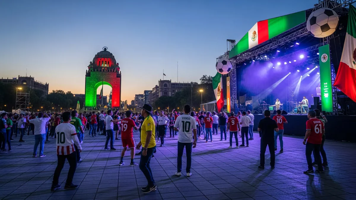 Festivales Futboleros continuarán después del México vs Inglaterra con música y baile en CDMX