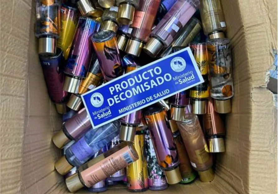 Más de 5,400 productos fueron decomisados en operativo en San José por incumplir normas sanitarias