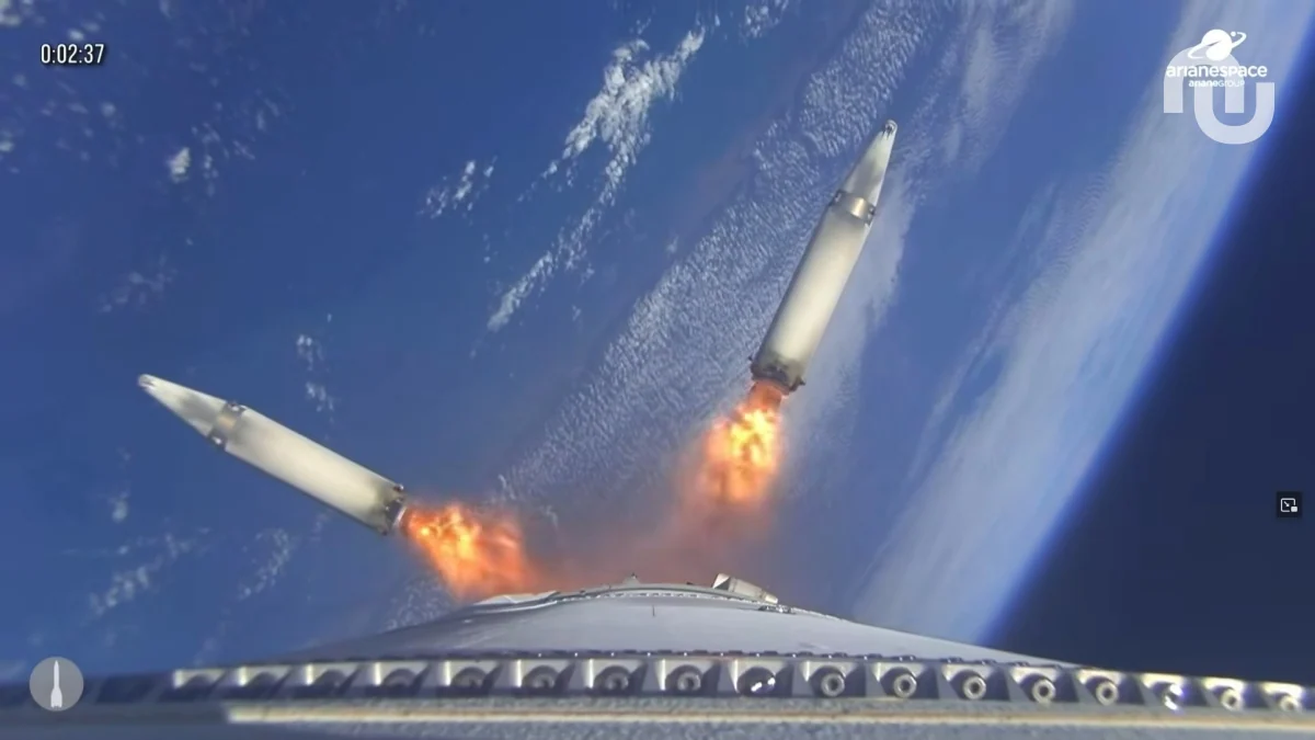 La fusée Ariane 6 réussit ses débuts avec sa configuration la plus muclée à ce jour