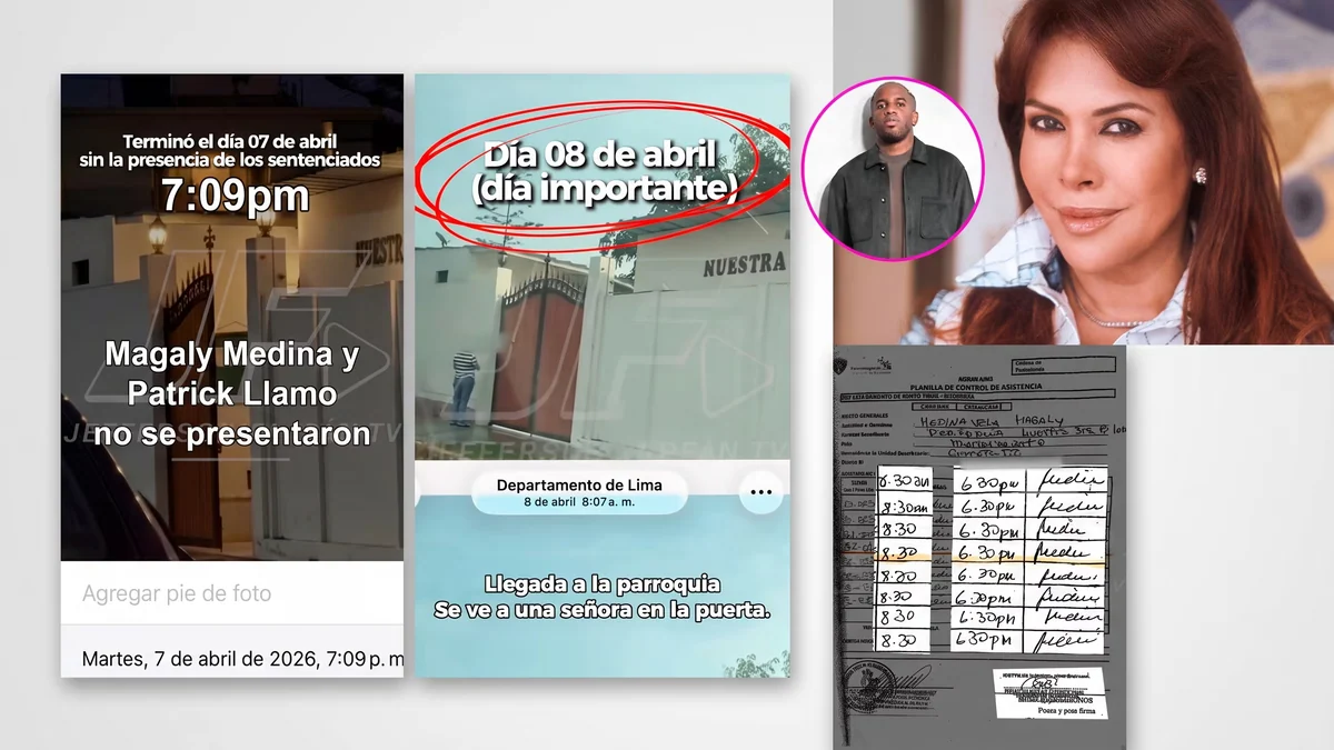 Jefferson Farfán y el video completo con pruebas de que Magaly Medina solo habría hecho 6 minutos de trabajo comunitario pese a firmar 76 horas