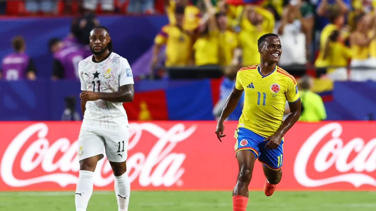 Colombia vs. Ghana EN VIVO Mundial 2026: Jhon Arias abrió el marcador del partido en Kansas
