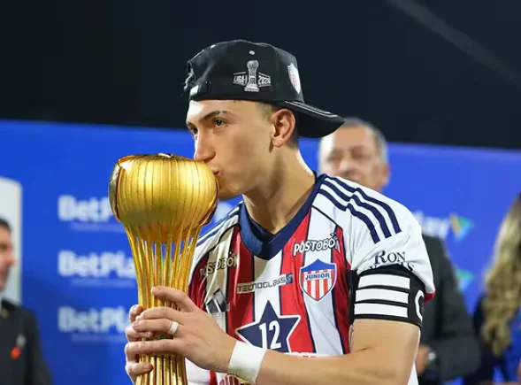 El Ángel que con humildad se convirtió en capitán: la historia que pocos conocen del capitán de Junior de Barranquilla