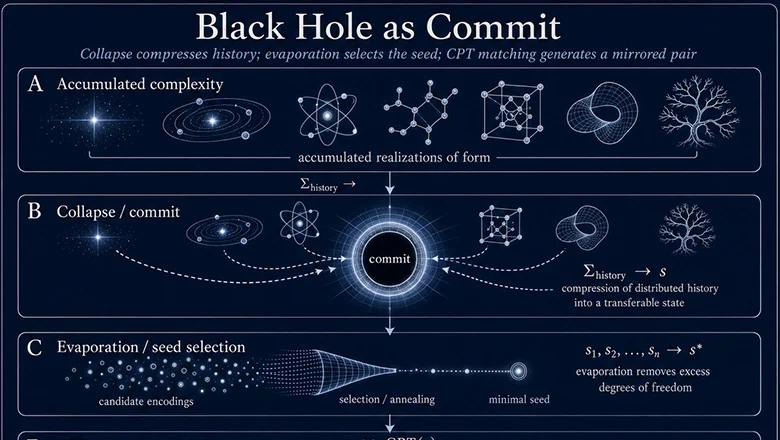 Чёрная дыра, как commit
