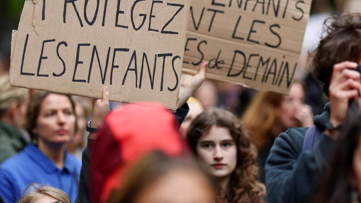 El caso Lyhanna convierte en “prioridad” los abusos sexuales contra menores en Francia: 1.350 casos reabiertos y 675 detenidos desde junio
