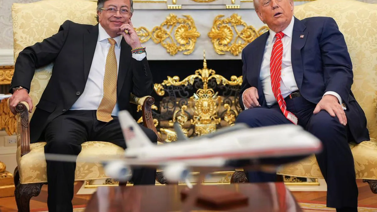 Petro defendió la cooperación con Trump contra el narcotráfico: “Me siento orgulloso de los resultados que hemos logrado juntos”