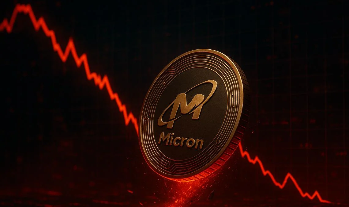 Azioni Micron a 853$ dopo il crollo: reggerà il supporto critico a 833$?