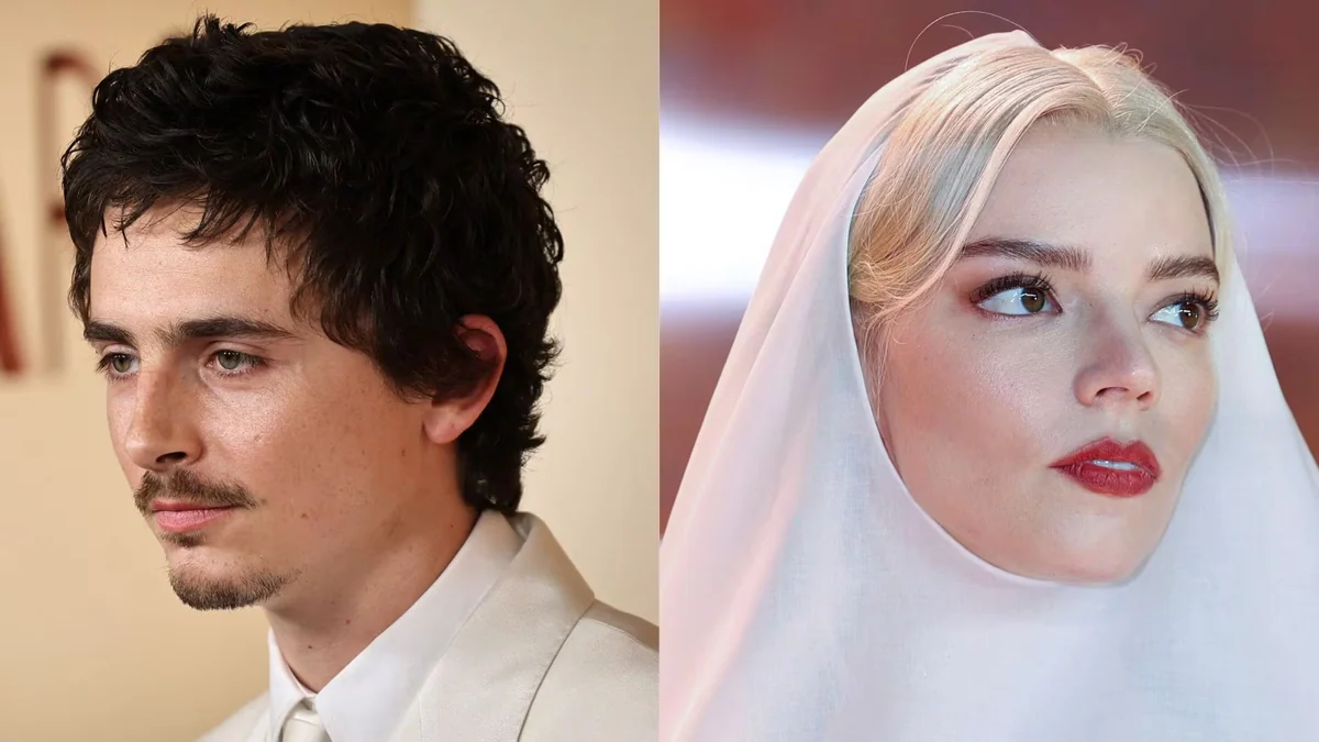 “Es aterradora e increíble”, el halago de Timothée Chalamet a Anya Taylor-Joy por Dune: Tercera parte