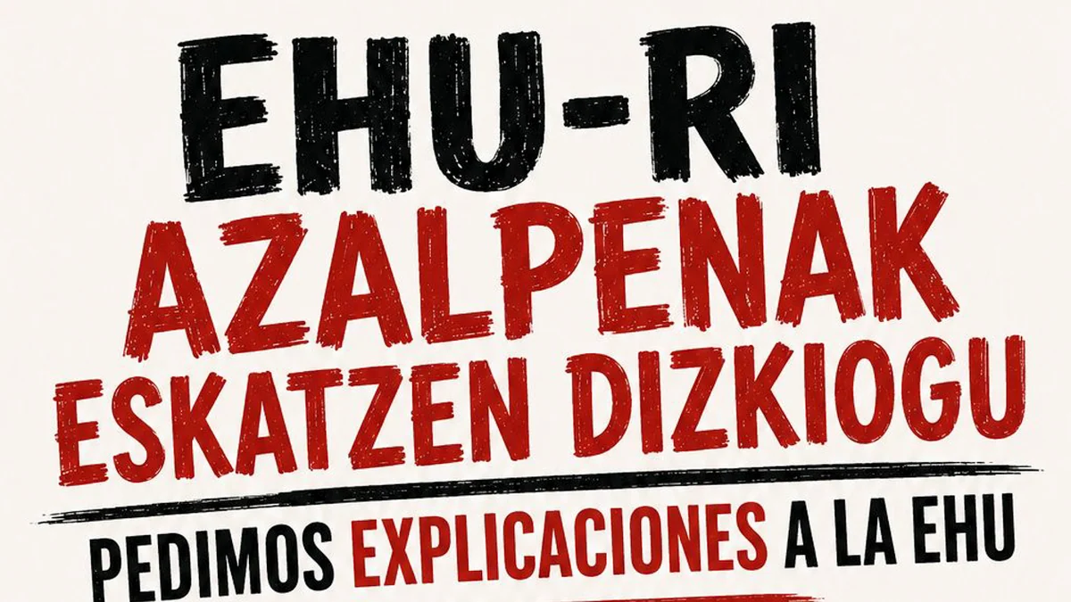 'Zero' en euskera: castigados en Selectividad decenas de alumnos de colegios de modelo de castellano