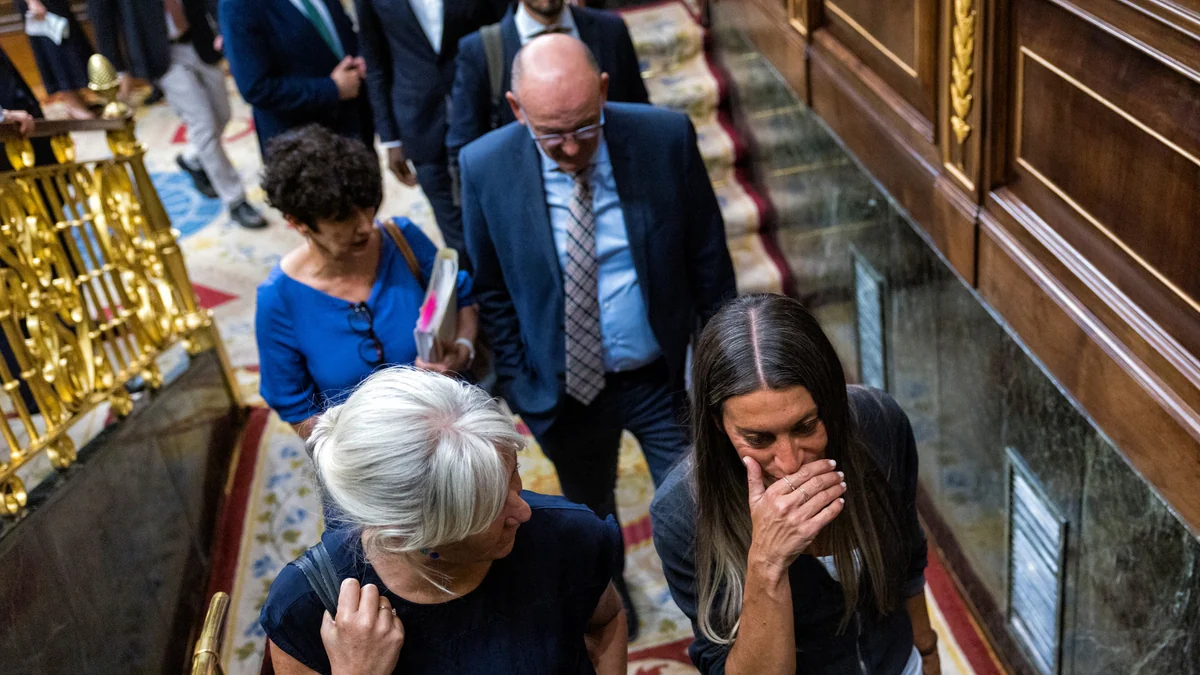 El Gobierno y sus socios relacionan las votaciones de Junts con PP y Vox con la amnistía de Puigdemont