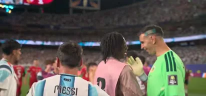 Tras el triunfo de Argentina ante Suiza, Dibu Martínez ventiló uno de los pases más importantes del mercado en pleno campo de juego
