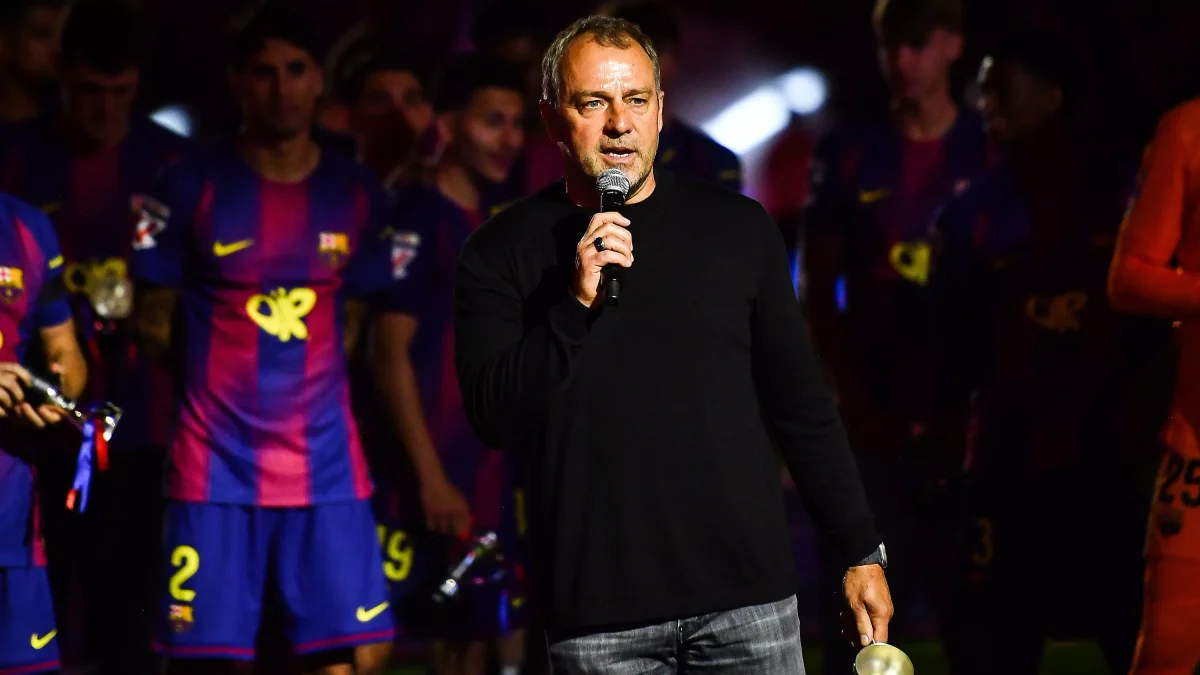 Liga : «Je n'oublierai jamais cette journée», Hansi Flick très ému après le titre du Barça en hommage à son père