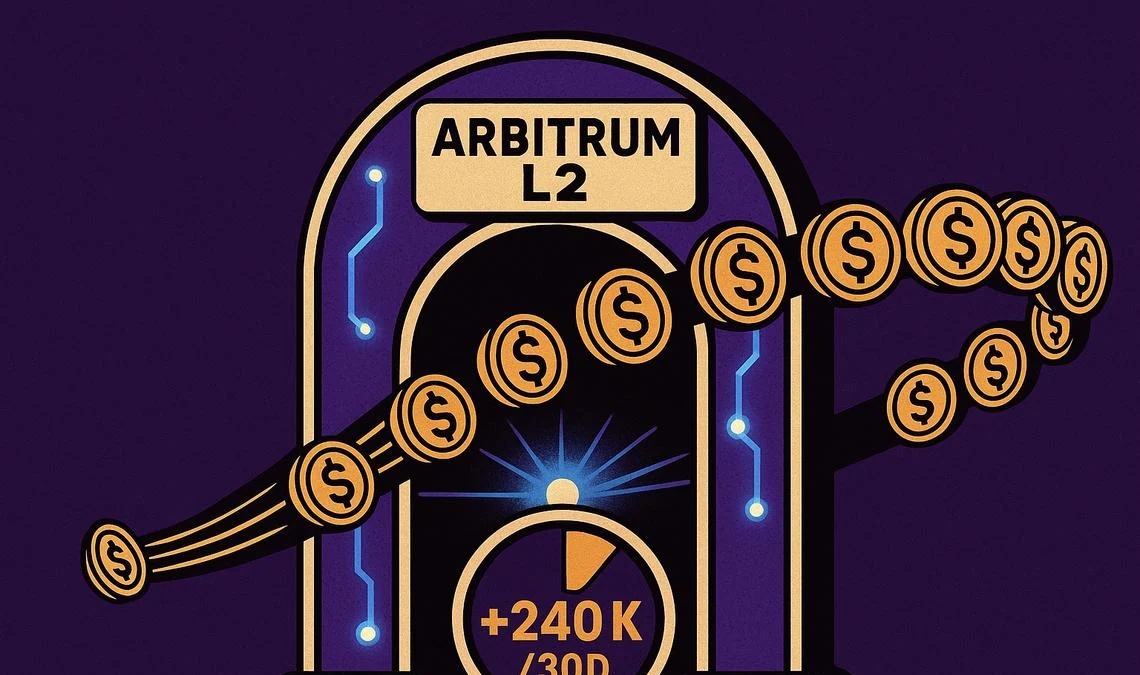 Crescita tokenizzazione Arbitrum: 240.000 nuovi holder, ma le memecoin dominano