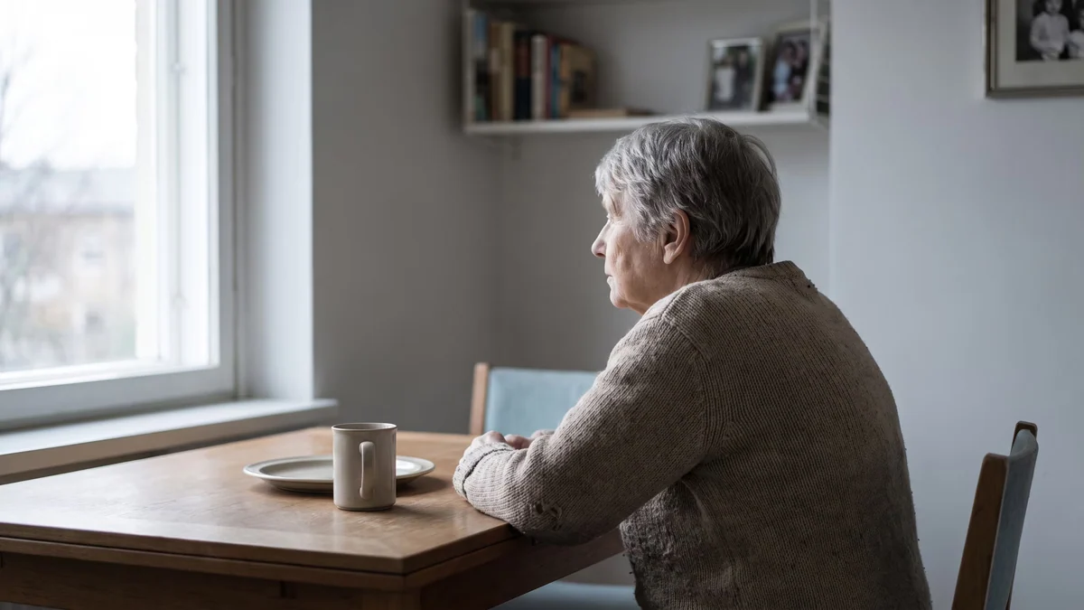 Soledad en adultos mayores aumenta el riesgo de depresión y deterioro cognitivo