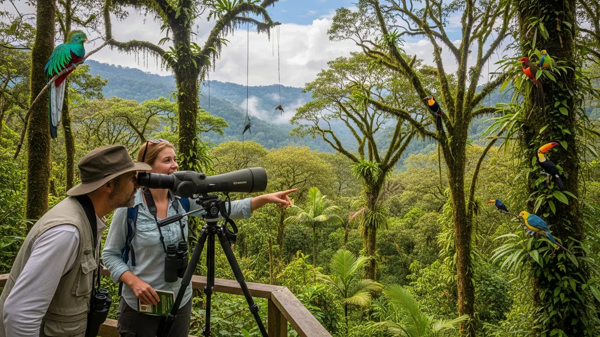 Costa Rica entre los ocho mejores destinos turísticos del mundo para el avistamiento de aves
