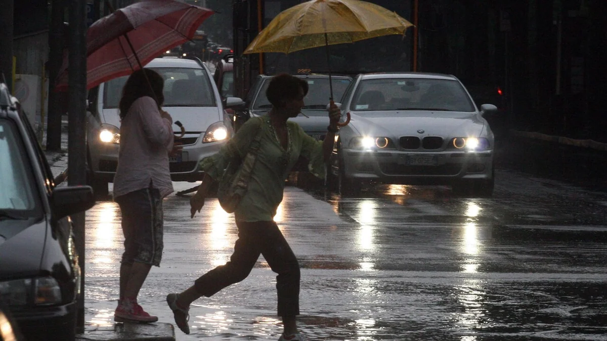 Forti temporali al Nord e picchi di 40 gradi al Centro-Sud