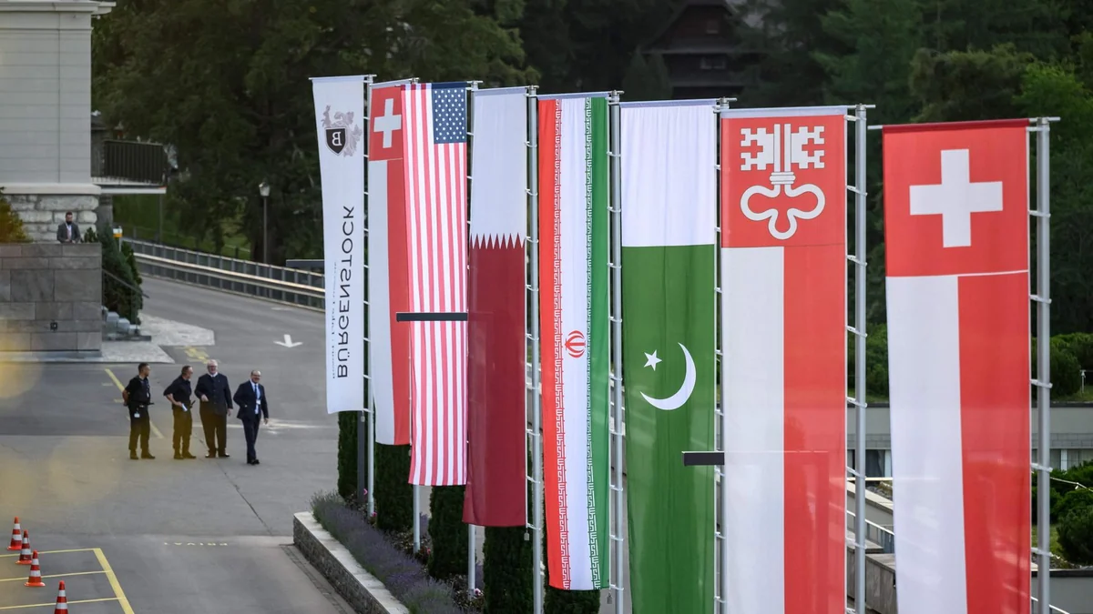 Iran und die USA erhöhen vor Verhandlungen in der Schweiz den Druck