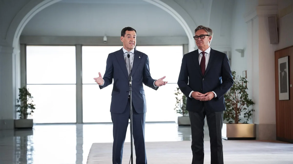 Moreno avanza que la vicepresidencia de Gavira "no será la única" en un gobierno de 13 consejerías