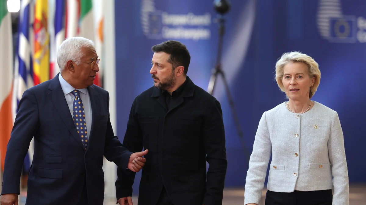 Von der Leyen certifica que "la marea está cambiado" en la guerra de Ucrania y presiona para que el proceso de adhesión se acelere "durante del verano"
