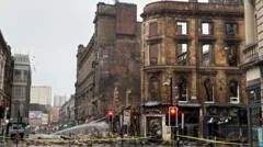 Construction on fire site by Glasgow Central Station might not start for several years