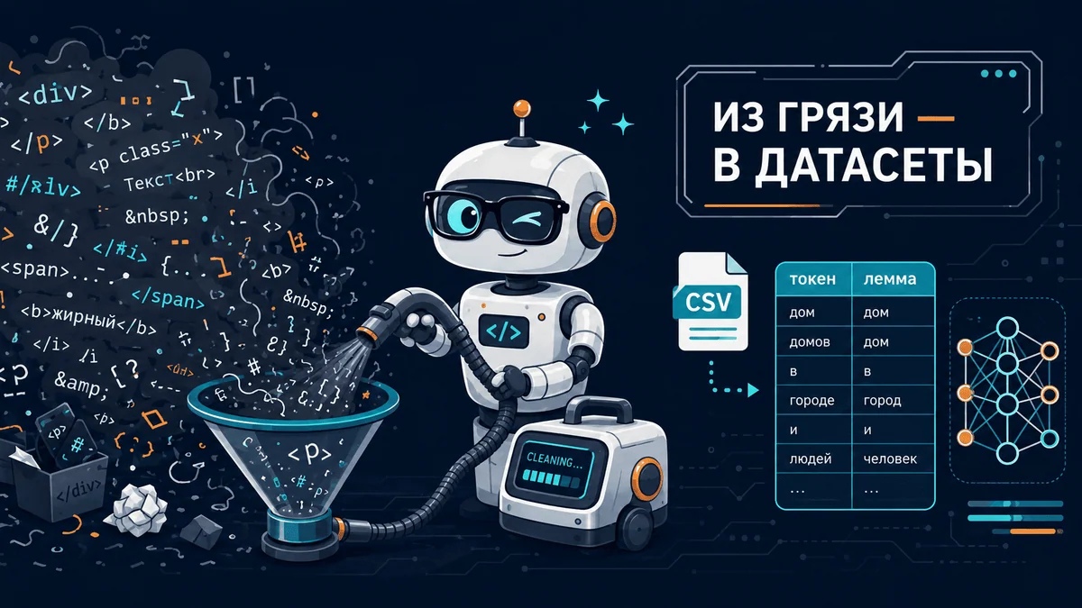 Основы парсинга сайтов: от HTML до готового датасета для NLP