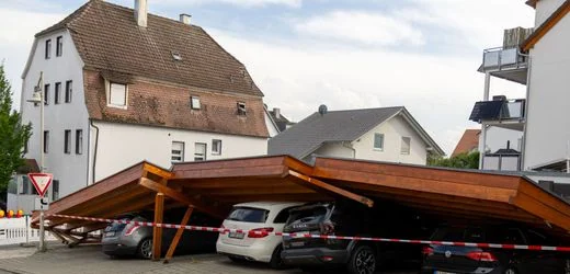 Unwetter: Fast in ganz Deutschland sind am Freitag heftige Gewitter möglich
