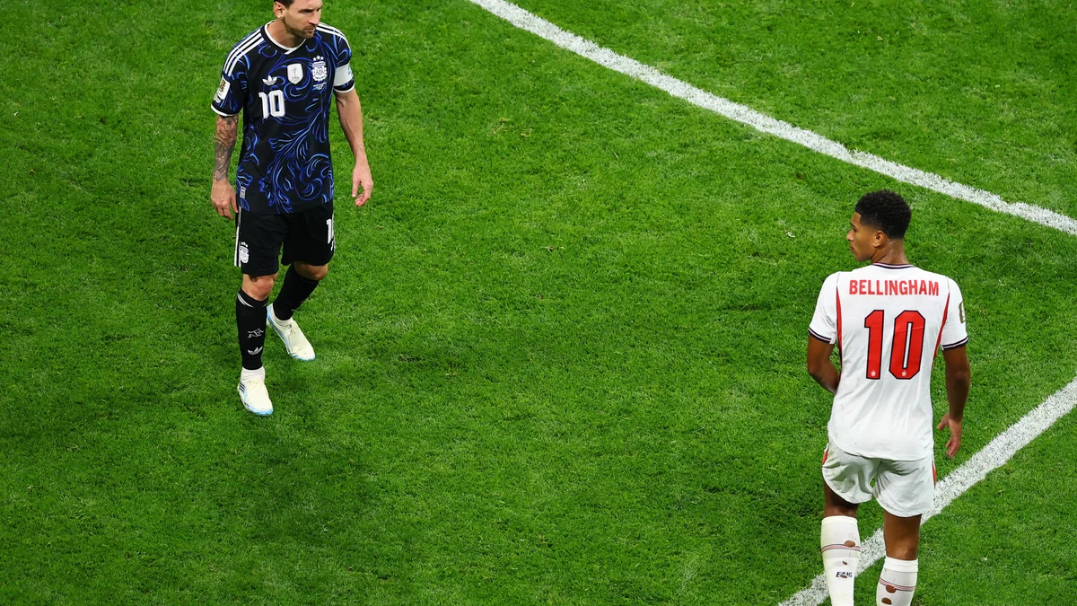 Jude Bellingham habló sobre el cruce con Lionel Messi en las semifinales del Mundial
