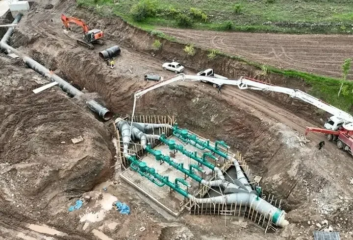 Sivas'ta dev sulama projesinde sona yaklaşıldı! Çiftçiye yılda 283 milyon liralık katkı sağlayacak