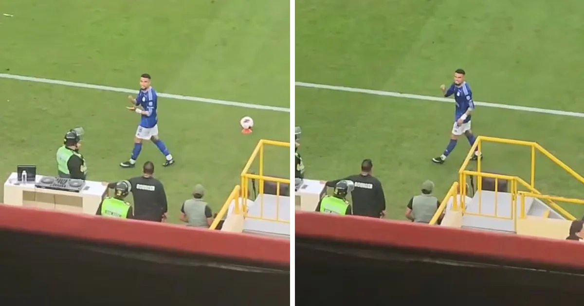El polémico gesto de Rodrigo Ureña a los hinchas en Universitario vs Millonarios: ¿Qué quiso decir?
