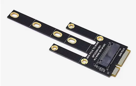 Установка NVMe M.2 SSD в слот mini PCI-E на старом ноутбуке. А счастье было так возможно…