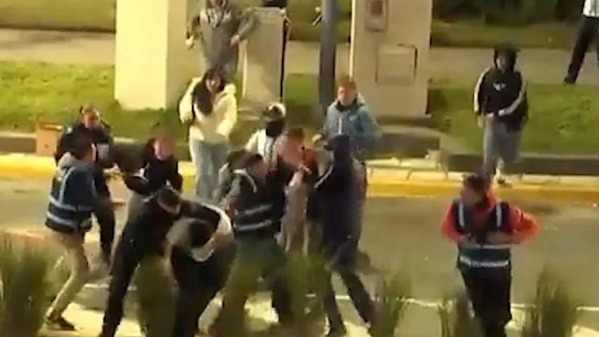 En medio de los festejos por el triunfo de Argentina, hubo incidentes y detenidos en el Obelisco