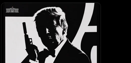 Donald Trump als James Bond: Weißes Haus postet Bild von Agent 00Trump