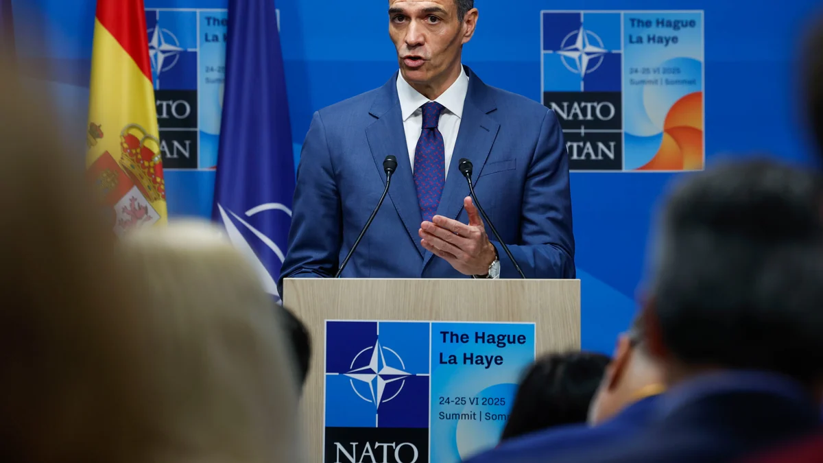 Sánchez se arma de datos para defenderse de los ataques de Trump por la negativa a aumentar el gasto militar