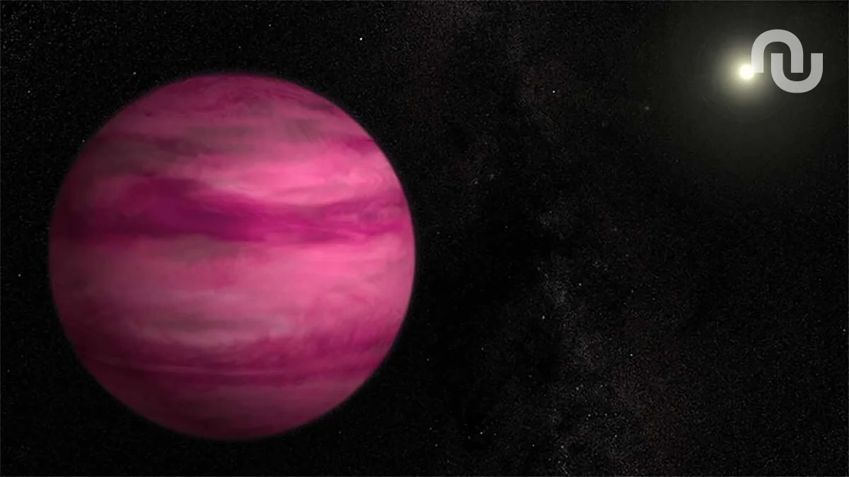 La dernière trouvaille du télescope James Webb : une planète rose salée
